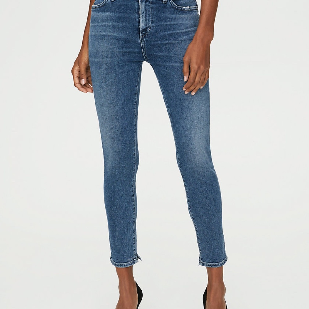 Citizens of Humanity Rocket Crop High Rise Skinny Jeans